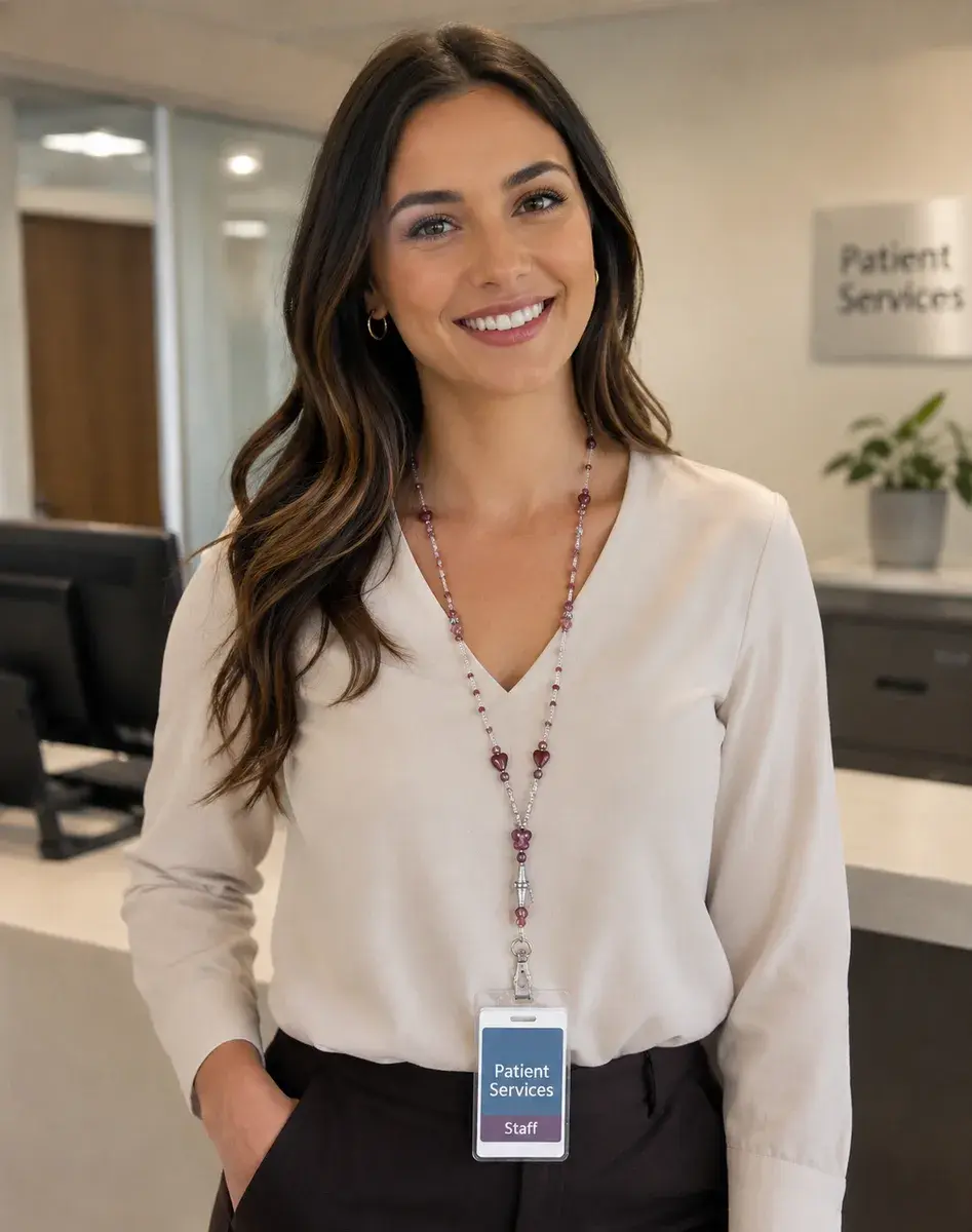 Lanyard On Model